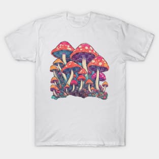 Vintage Mushrooms T-Shirt